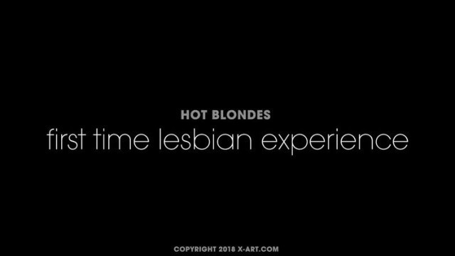 Hot Blondes: First Time Lesbian Experience / X-Art - PornGO.com